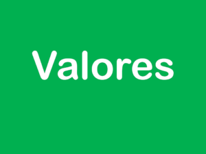 Valores